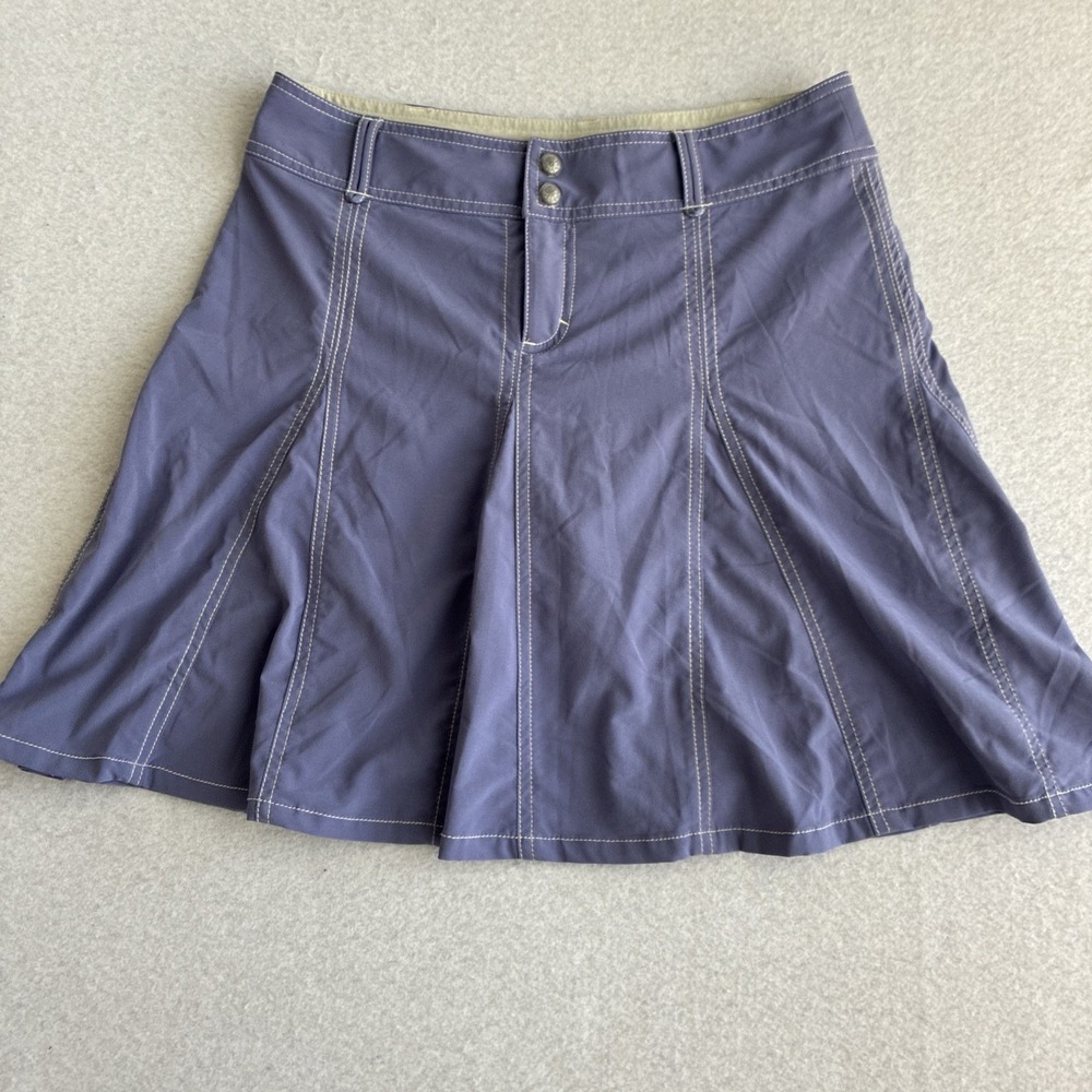 Athleta Whatever Skort Womens 6P Petite Purple Pleated Golf Tennis Pickleball
